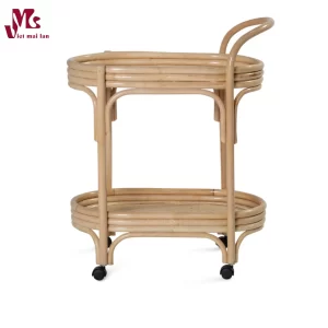 Natural Rattan Bar Carts