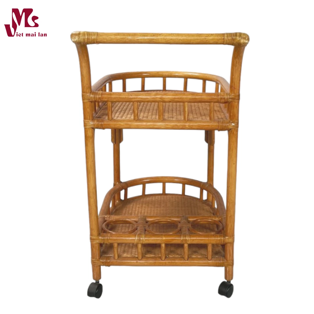 Wicker Bar Carts