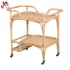 Natural Rattan Bar Trolley