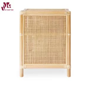 rattan nightstand