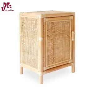 rattan nightstand