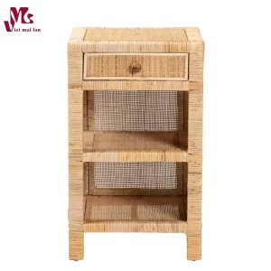 Rattan nightstand