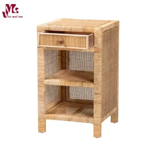 Rattan nightstand