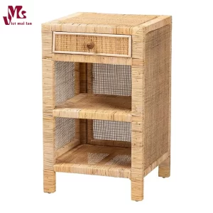 Rattan nightstand