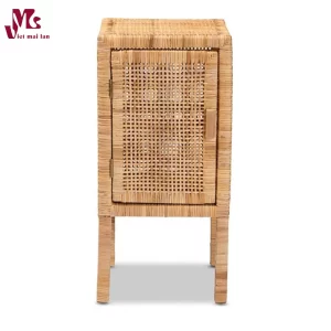 Rattan Bedside Table