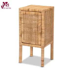Rattan Bedside Table