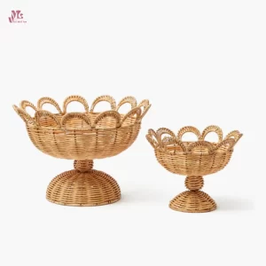rattan bowls