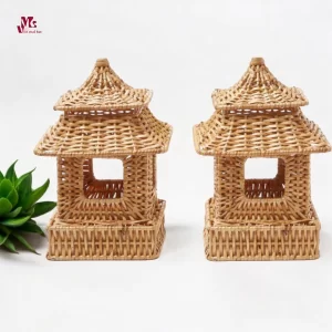 Rattan Pagoda Lantern