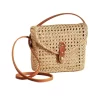 Woven Rattan Bag