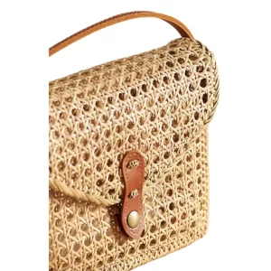 Woven Rattan Bag