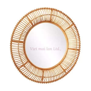 Rattan Mirror
