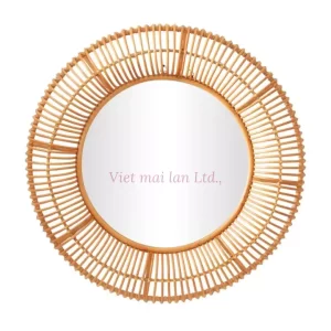Rattan Mirror