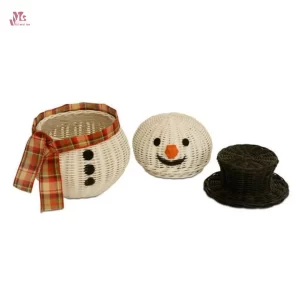 Snowman Storage Baskets