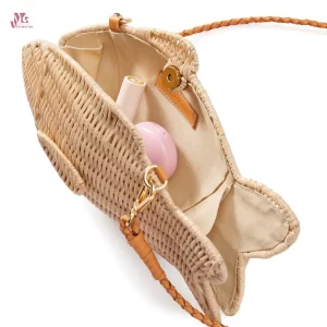Natural Rattan Fish Bag
