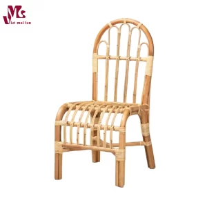 Modern Natural Finished Rattan Dining Chair