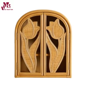 Tulip Rattan Wall Shelf