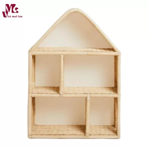Natural Rattan Wall Kid's Shelf