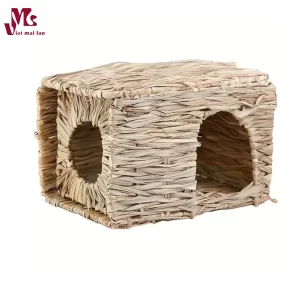 Natural Hand Woven Grass Rabbit House