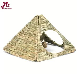 Hand-Woven Straw Nest for Pet
