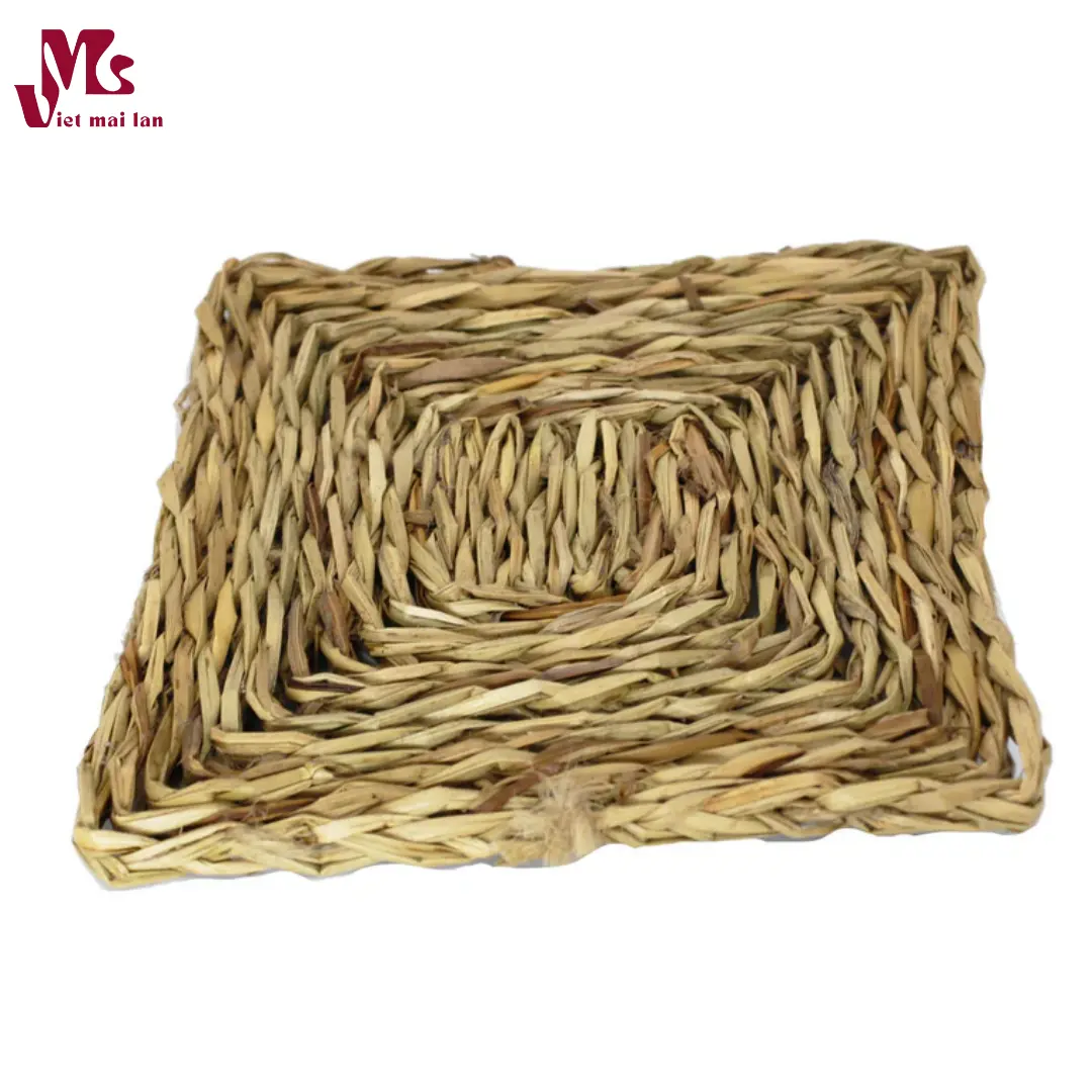 Natural grass mats