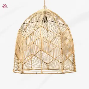 Basket Rattan Woven Hanging Lamp