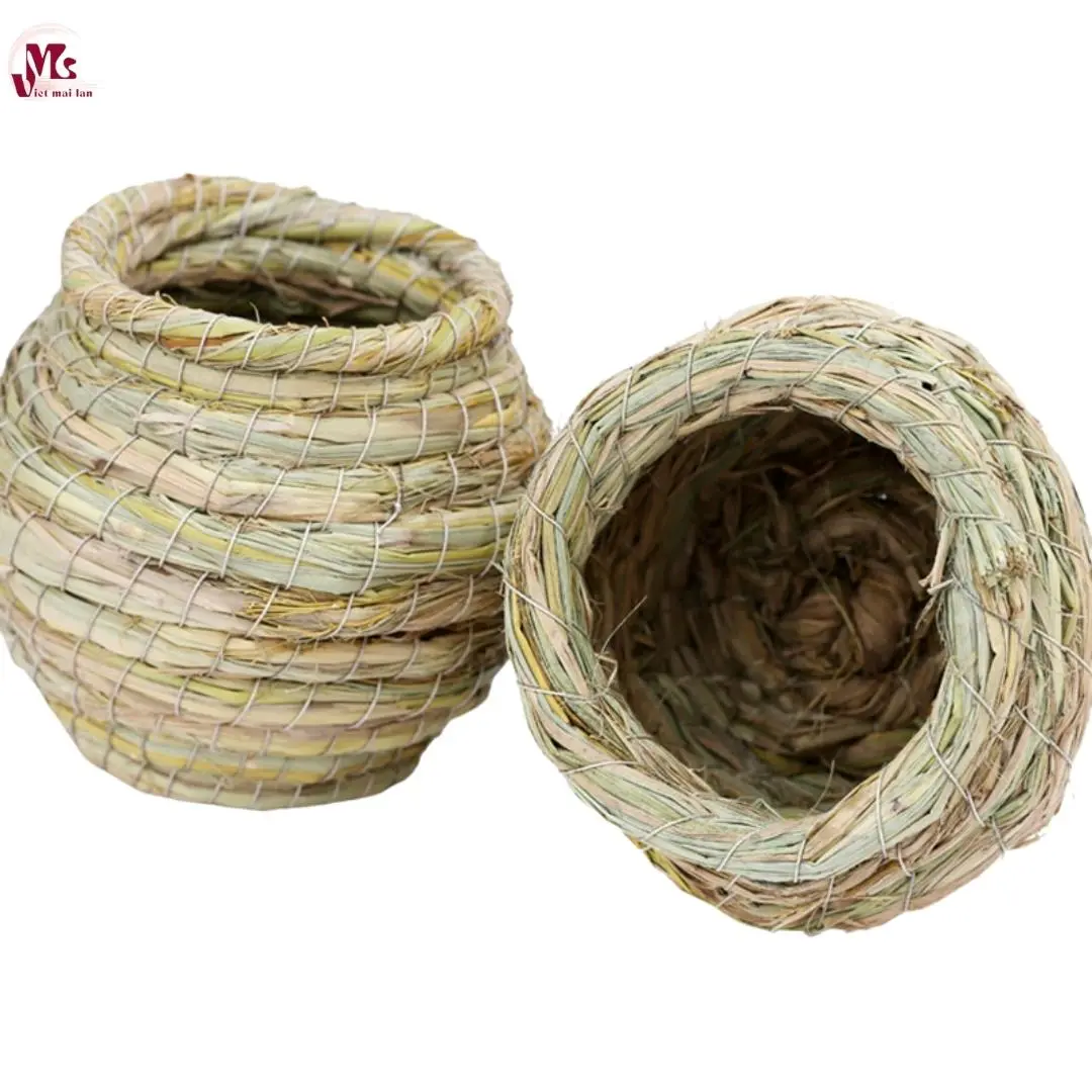 Grass Hand Woven Bird Cage