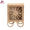 Modern Natural Rattan Nightstand