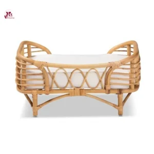 Wicker Rattan Dog Bed