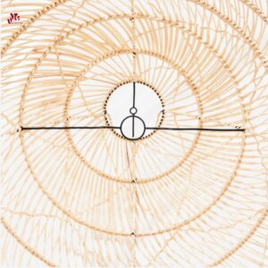 Hand Weaving Rattan Lampshade