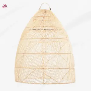 Hand Weaving Rattan Lampshade
