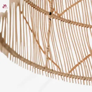 Hand Weaving Rattan Lampshade