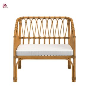 Natural Rattan children's bench