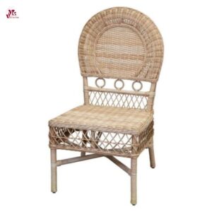 Childs Rounded Woven Wicker Play Chair