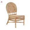 Childs Rounded Woven Wicker Play Chair