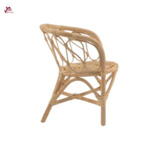 Children's armchair in natural rattan