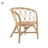 Children's armchair in natural rattan