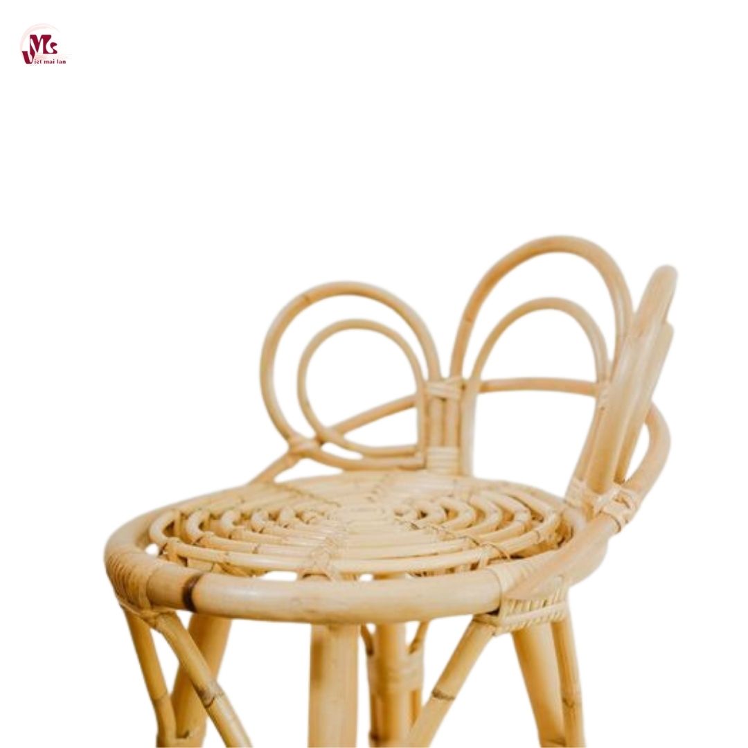Handmade rattan kid's chair
