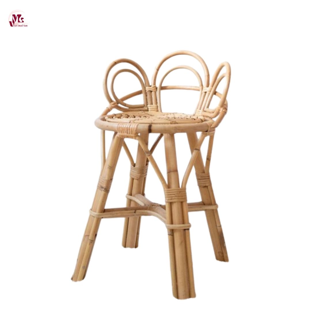 Handmade rattan kid's chair