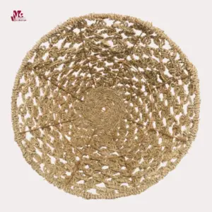 Rustic Seagrass Pendant Light