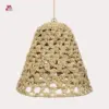 Rustic Seagrass Pendant Light
