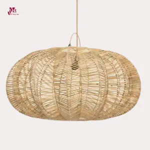Natural Rattan Chandelier
