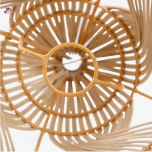 Minimalist Rattan Ceiling Light