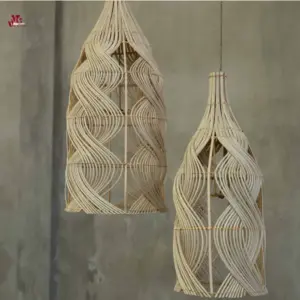 Minimalist Rattan Ceiling Light