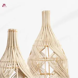 Minimalist Rattan Ceiling Light