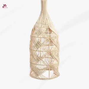 Minimalist Rattan Ceiling Light