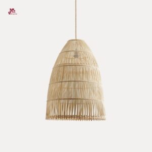 Unique small chandelier rattan