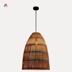 Unique small chandelier rattan