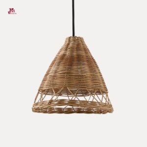 rattan boho chandelier