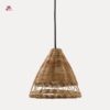 rattan boho chandelier