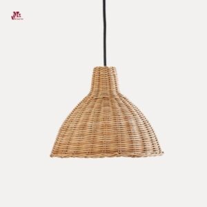 Rattan chandelier lamp